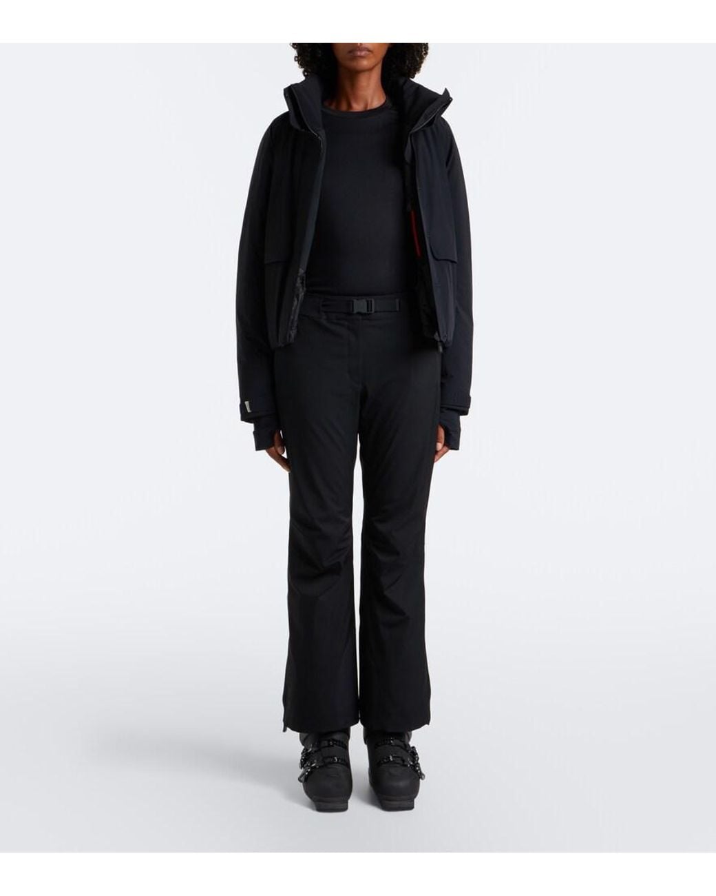 Moncler Black Polartec Ski Top