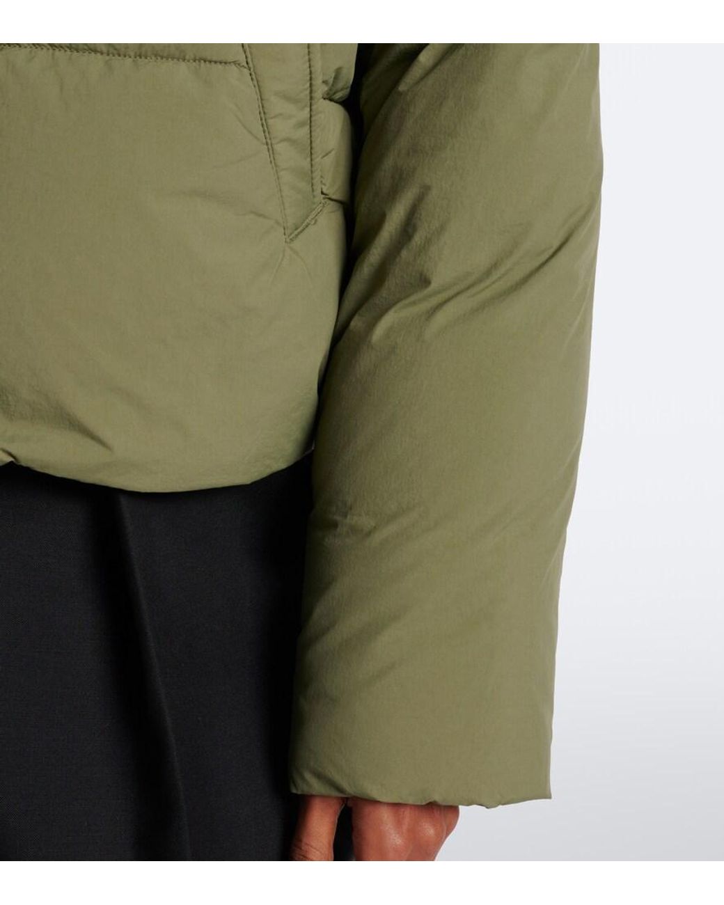 Canada Goose Green Chilliwack Hooded Down Jacket