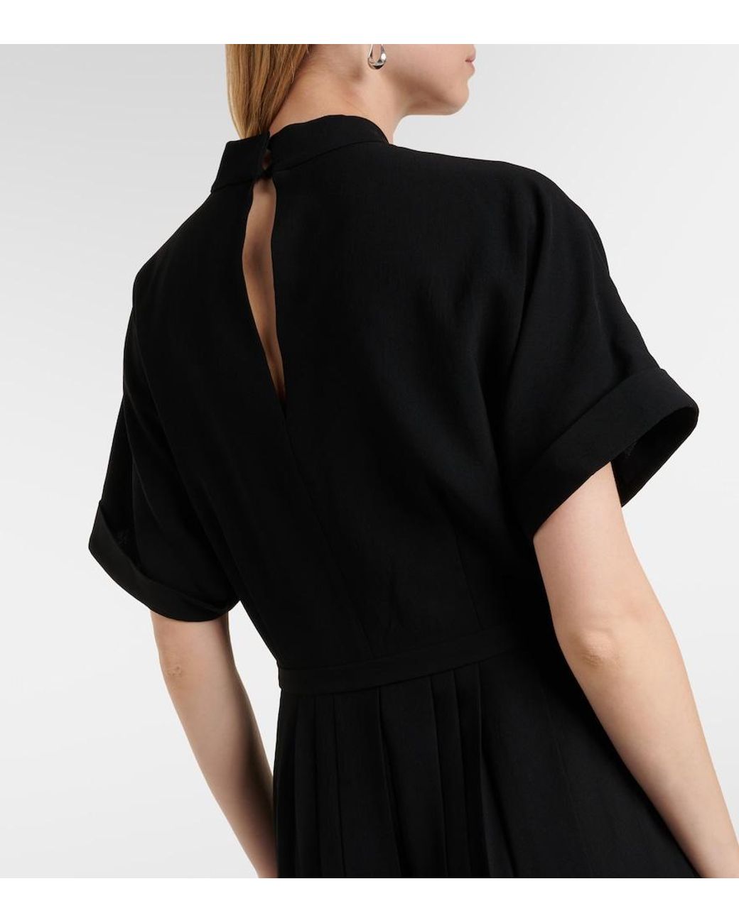 Joseph Black Sofia Plisse Jumpsuit