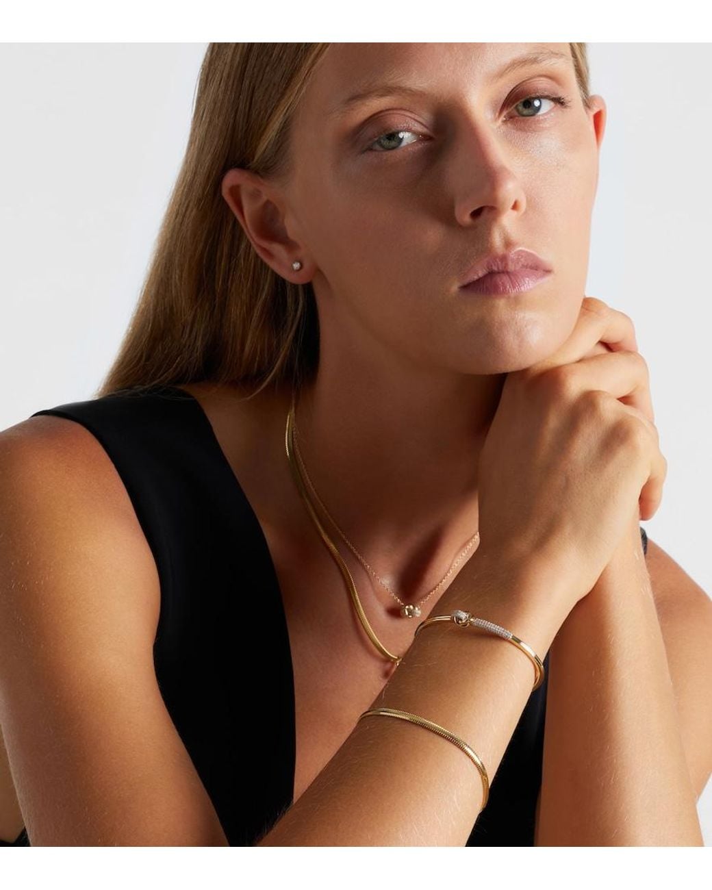 Bracciale di STONE AND STRAND in Metallic