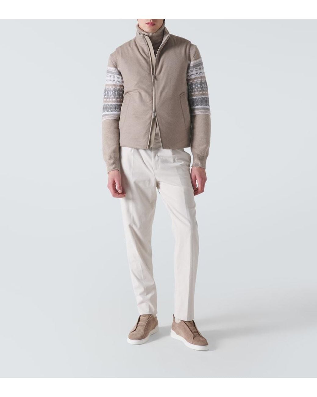 Zegna Brown Sneakers for men