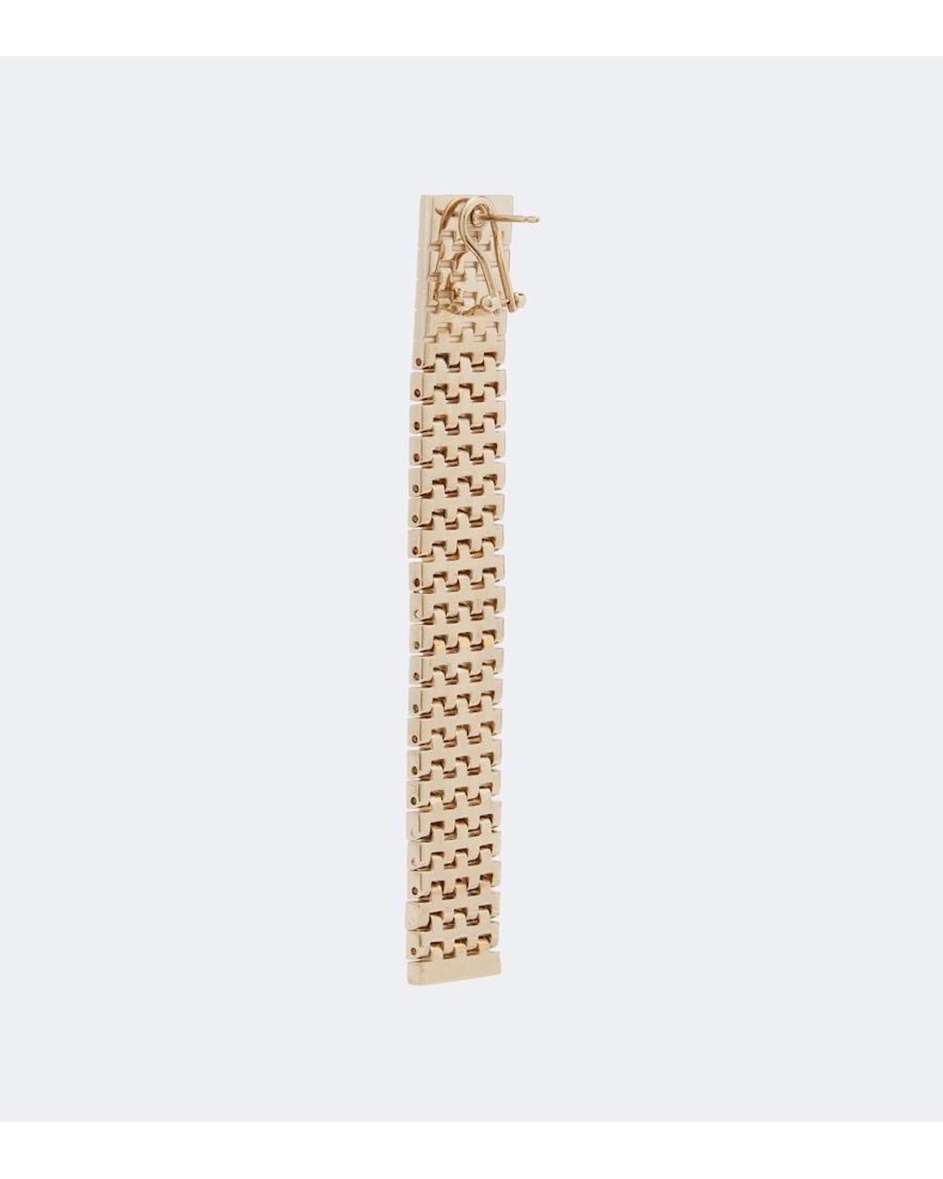 Tom Ford White Aion Brass Earrings