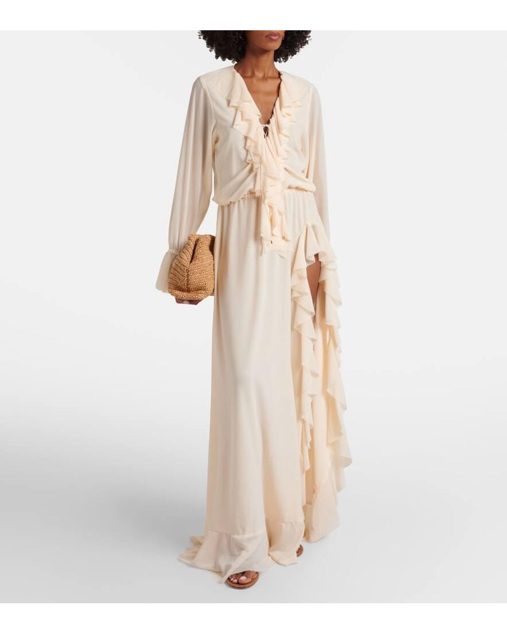 Bananhot Natural Maxikleid Bellen