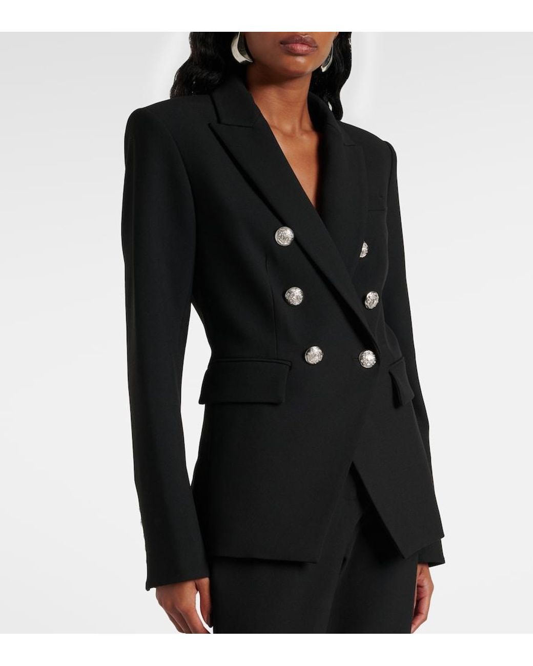 Veronica Beard Black Miller Dickey Jacket