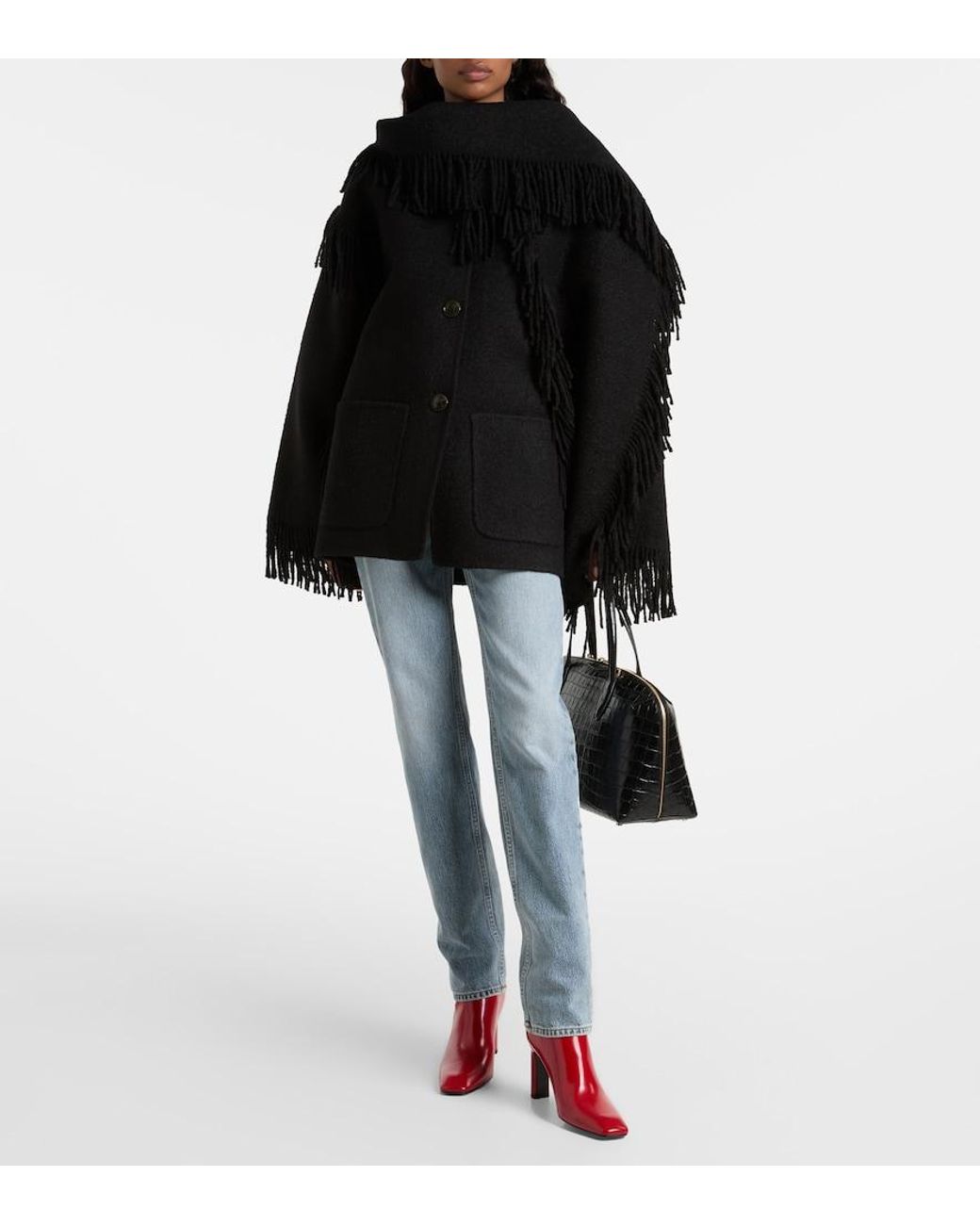 Totême Blue High-Rise Slim Jeans