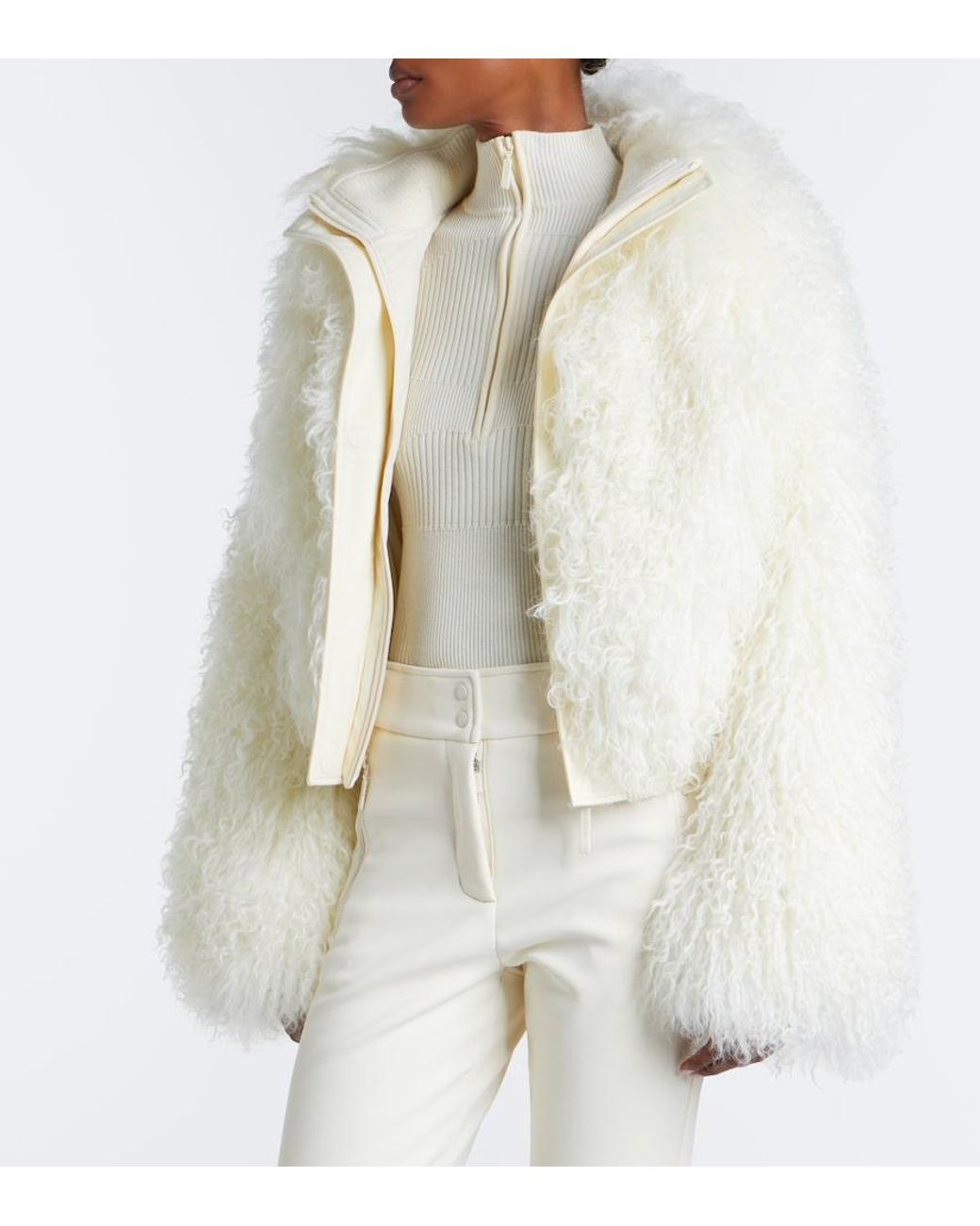 CORDOVA White Nozawa Shearling Jacket