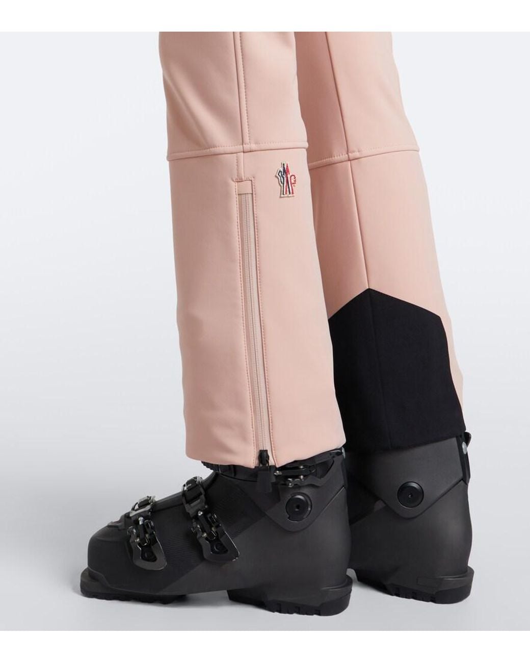 Moncler Pink Technical Ski Pants