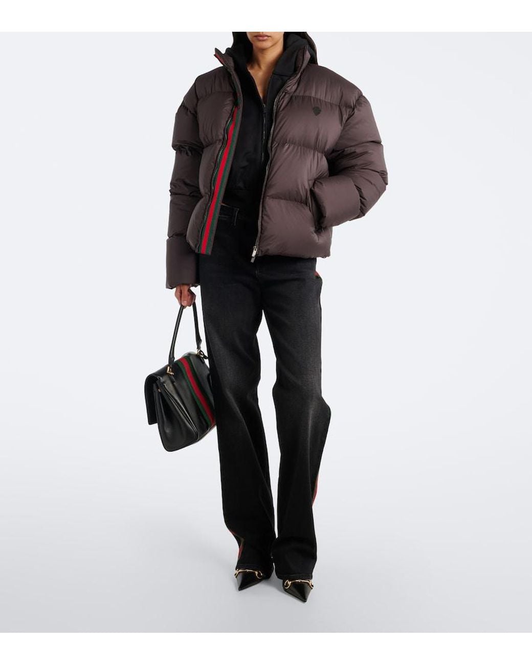Gucci Black Quilted Down Jacket