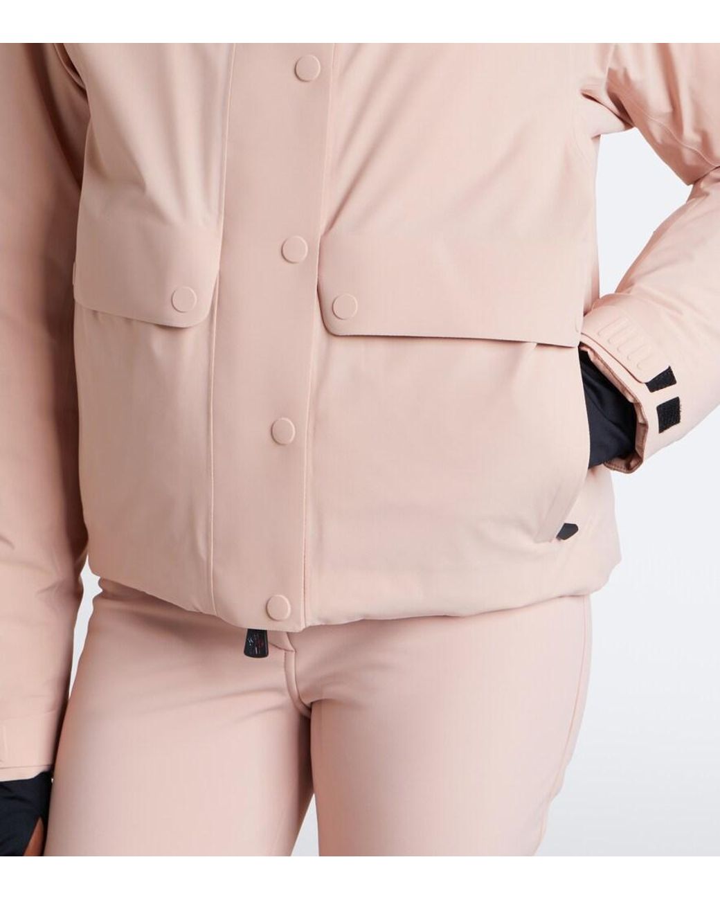 Moncler Pink Danses Ski Jacket