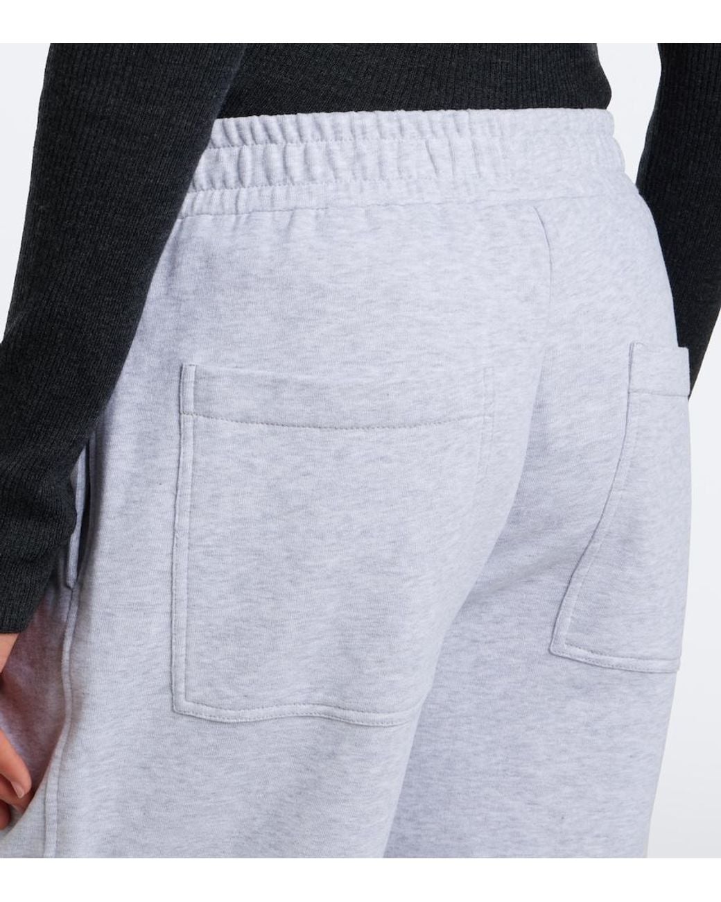 Brunello Cucinelli Gray Cotton Jersey Sweatpants