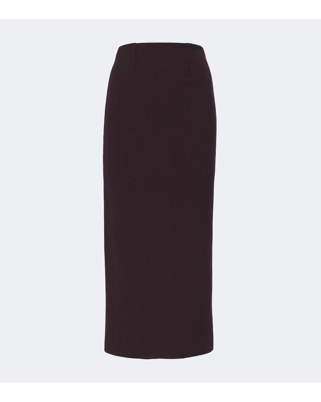 Roland Mouret Purple Crepe Pencil Skirt
