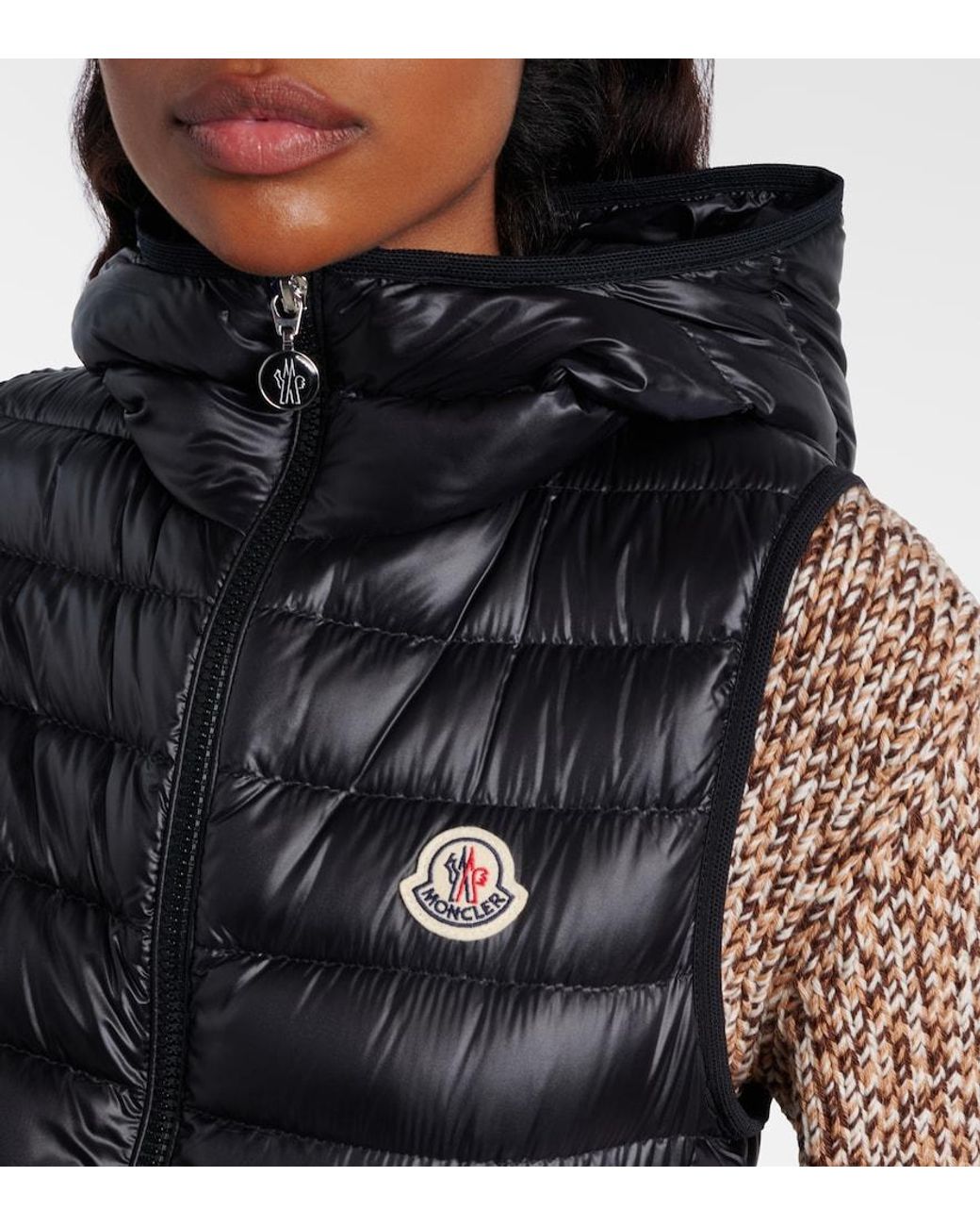 Moncler Black Glygosse Down Vest