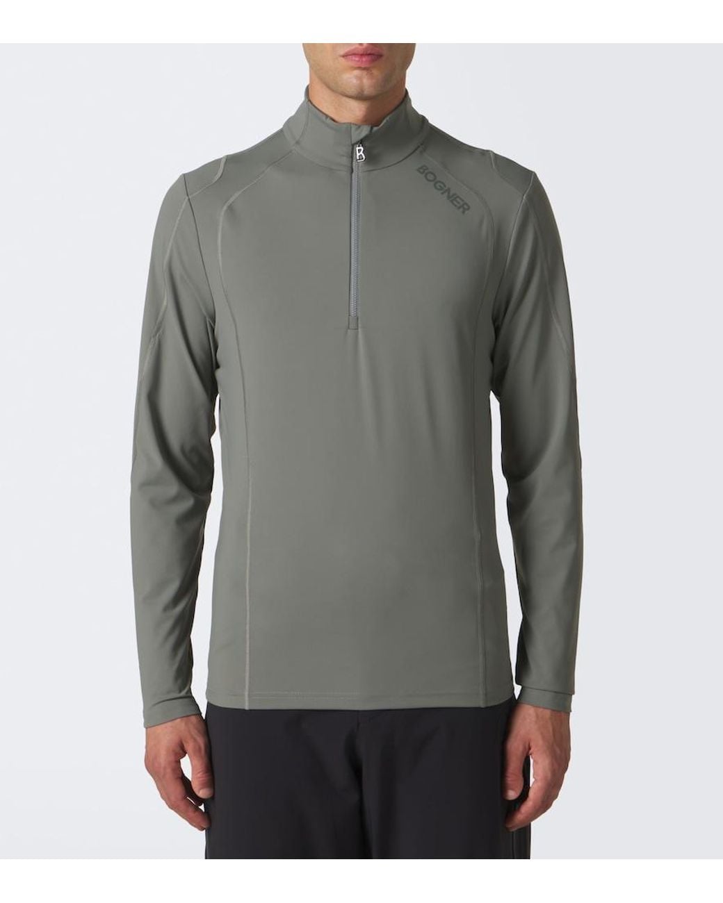 Bogner Gray Harry Ski Top for men