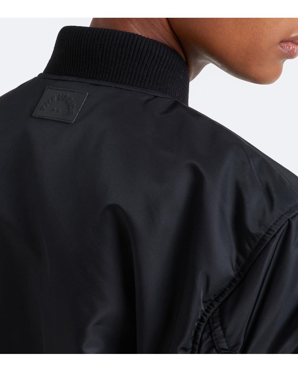The Upside Black Tribute Bomber Jacket