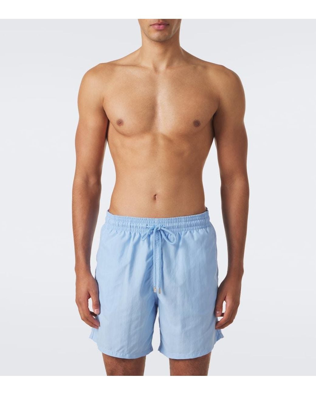Vilebrequin Blue Moorea Swim Trunks for men