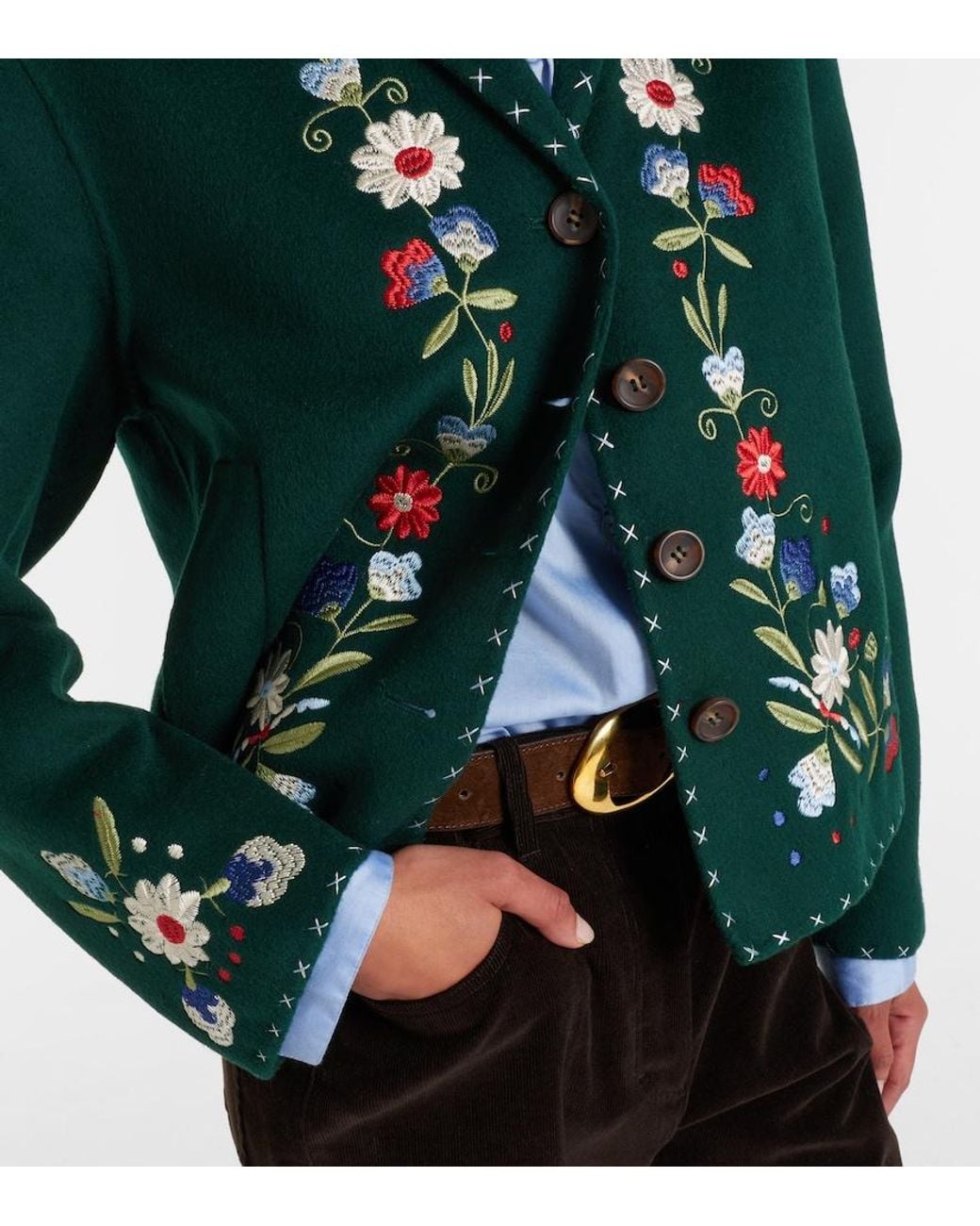 Giacca Jude di Rixo in Green