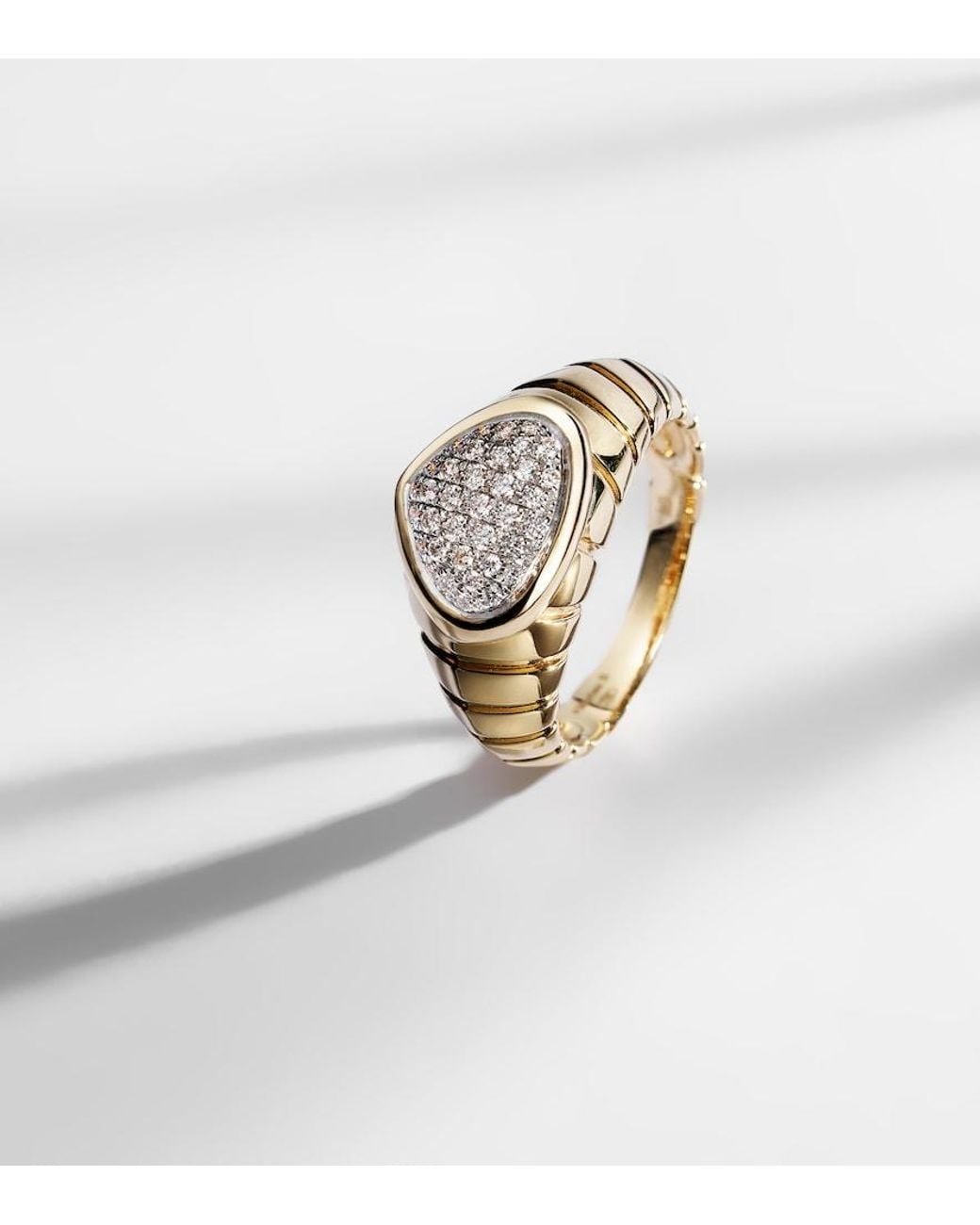 Marina B White Timo 18Kt Ring With Diamonds