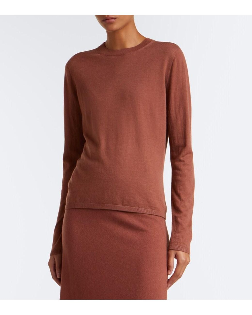 Max Mara Brown Cashmere Sweater