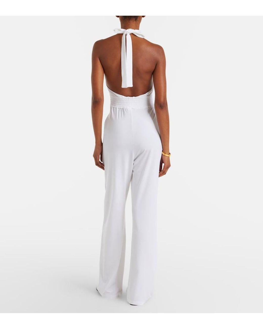 Max Mara White Acume Jumpsuit