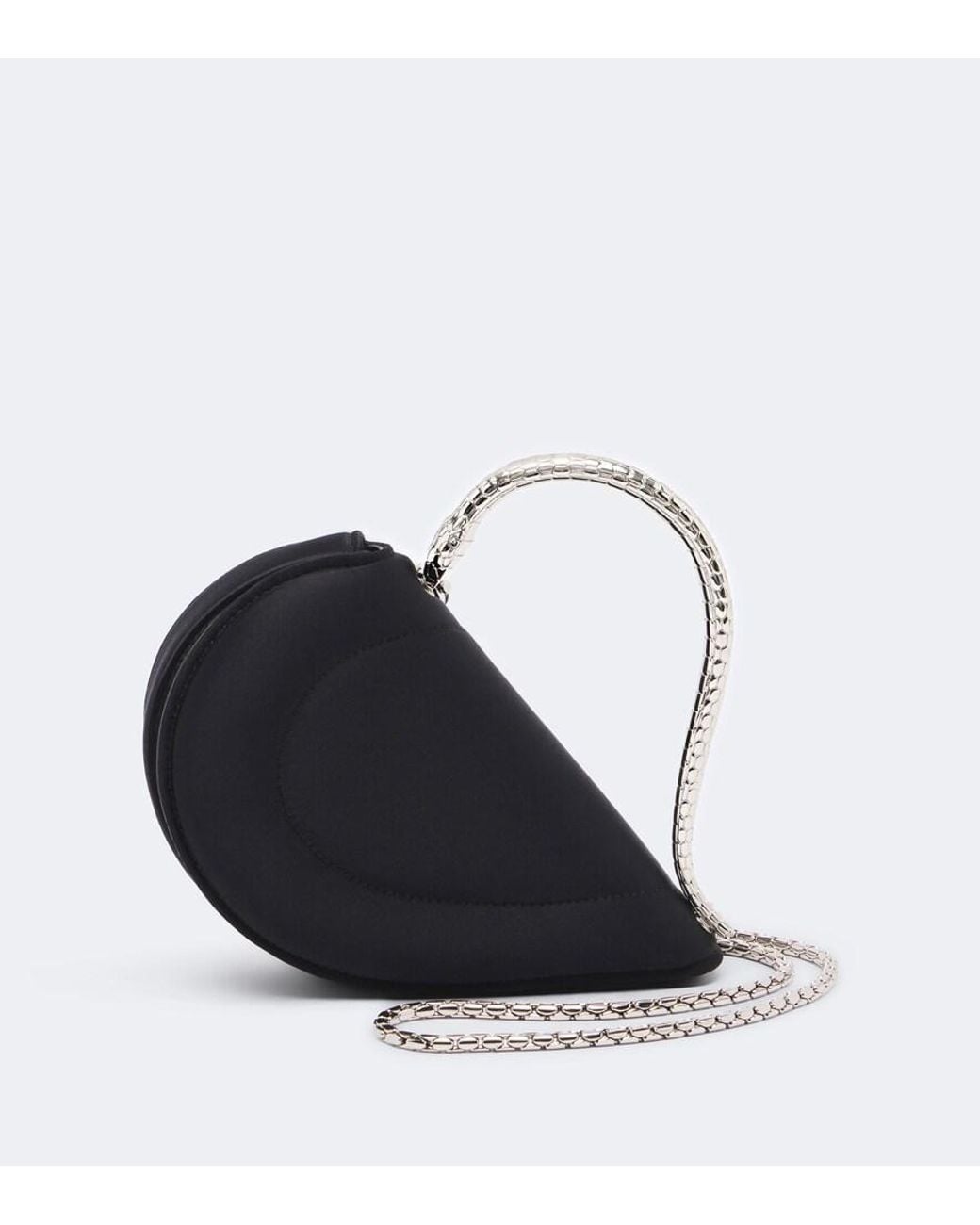 BVLGARI Blue Serpenti Cuoricino Mini Top-Handle Bag