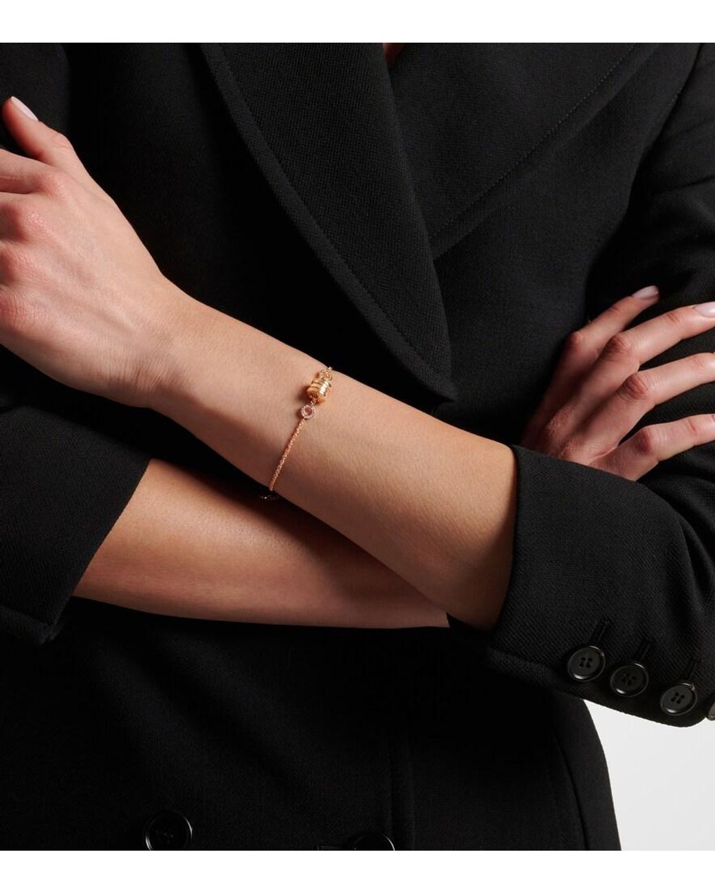 BVLGARI Metallic B.Zero1 18Kt Rose Bracelet