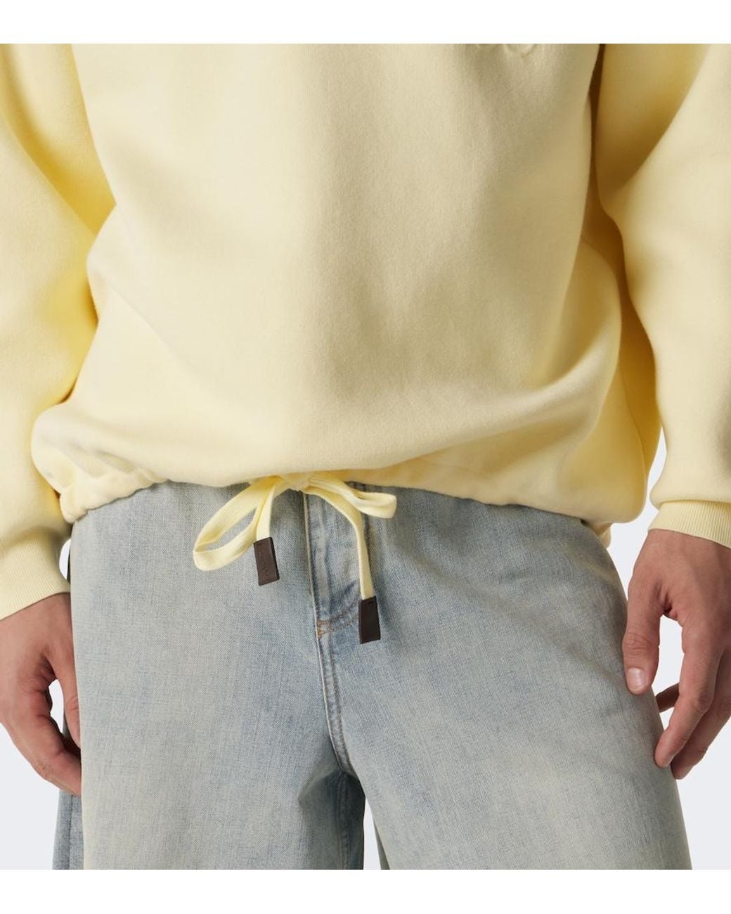 Pullover Anagram di Loewe in Yellow da Uomo