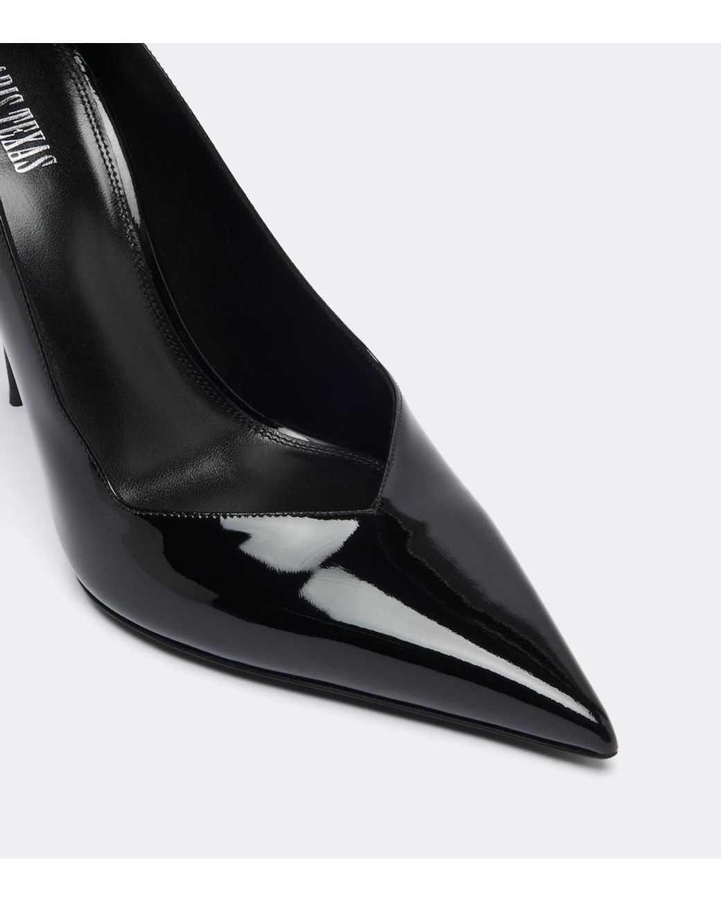 Paris Texas Black Lidia Patent Leather Pumps