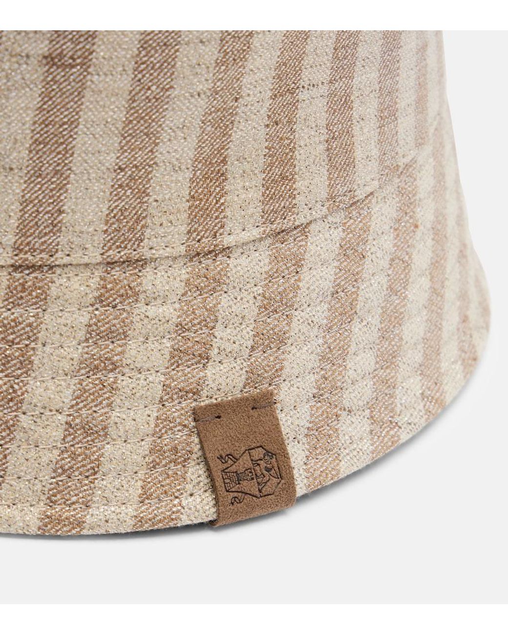 Cappello Da Pescatore di Brunello Cucinelli in Natural