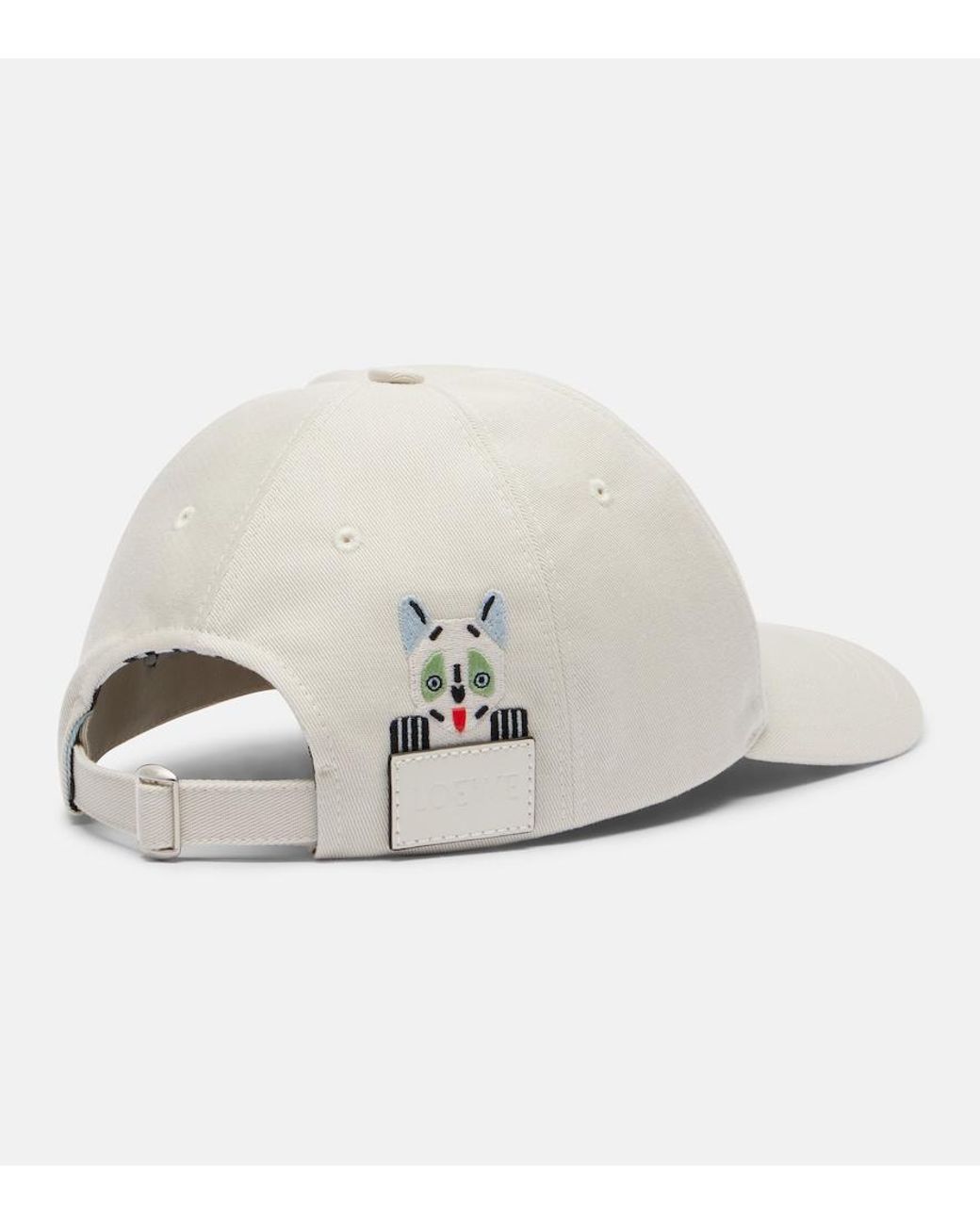 Loewe Natural X Louis Wain Cotton Canvas Baseball Cap
