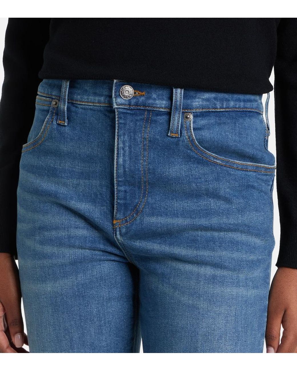 Gucci Blue Skinny Jeans