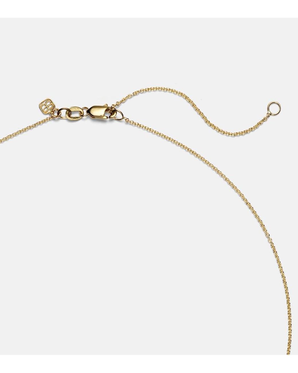 Sydney Evan White Love 14Kt Necklace With Diamonds