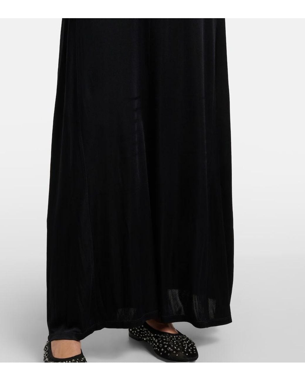 Tory Burch Black Dress With Decorative Appliqué