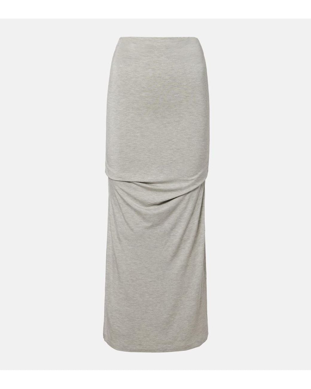Gonna Lunga di Totême in Gray