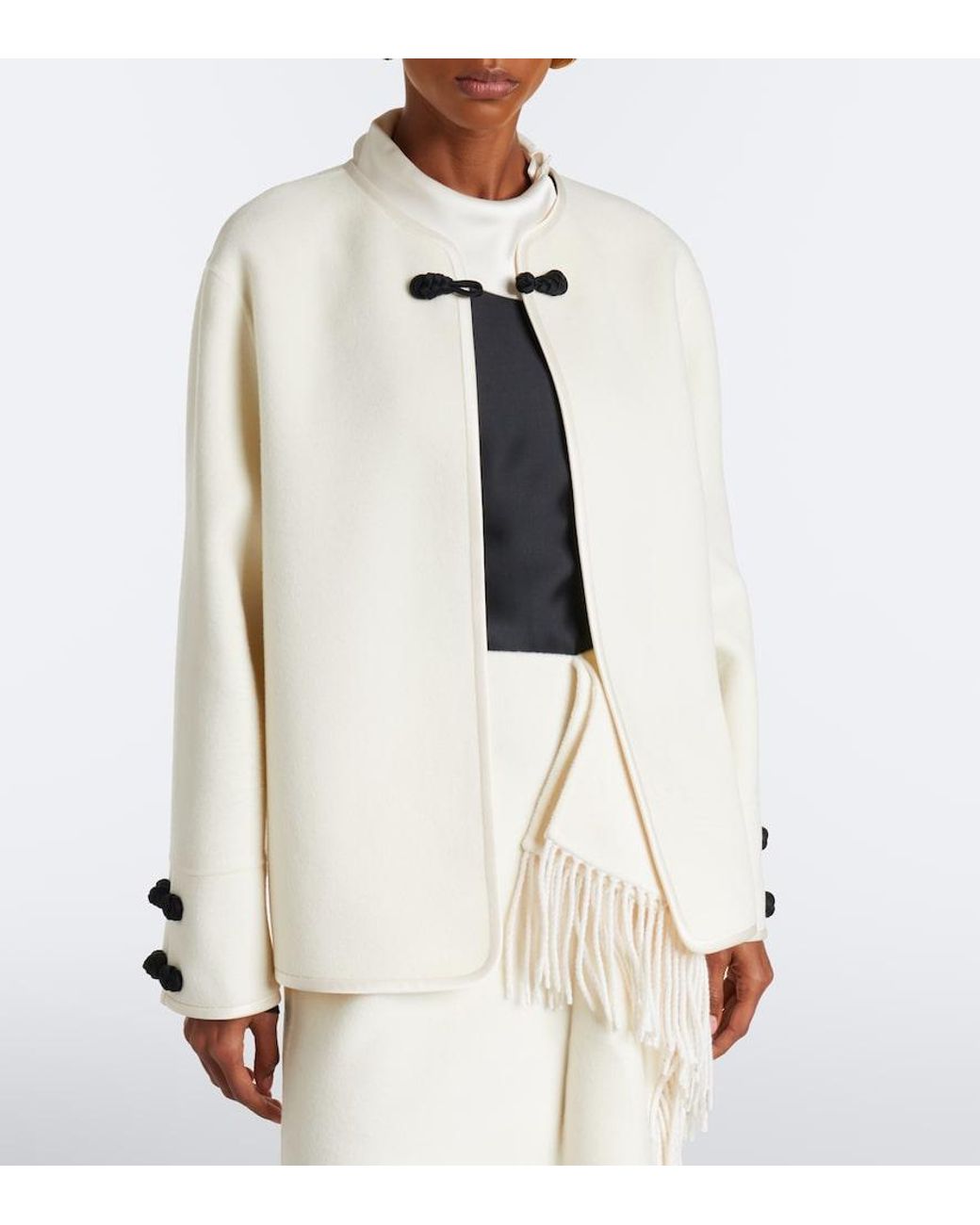 Rohe Natural Wool And Cashmere Jacket