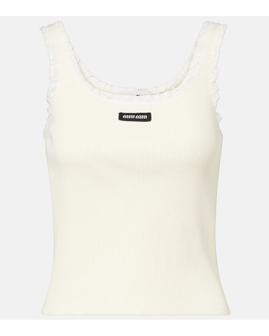miu-miu-white-Lace-Trimmed-
