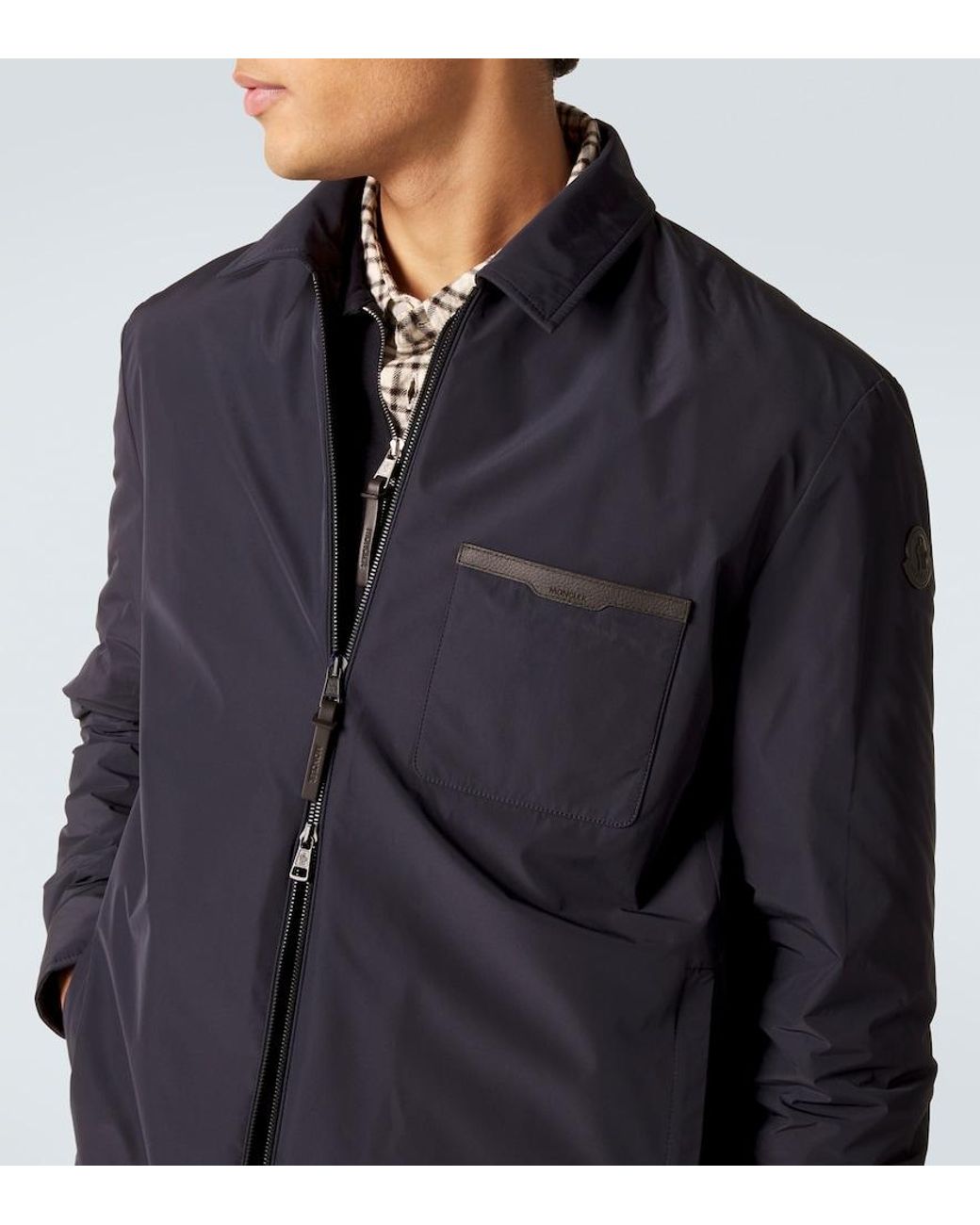 Moncler Blue Tollymore Down Jacket for men