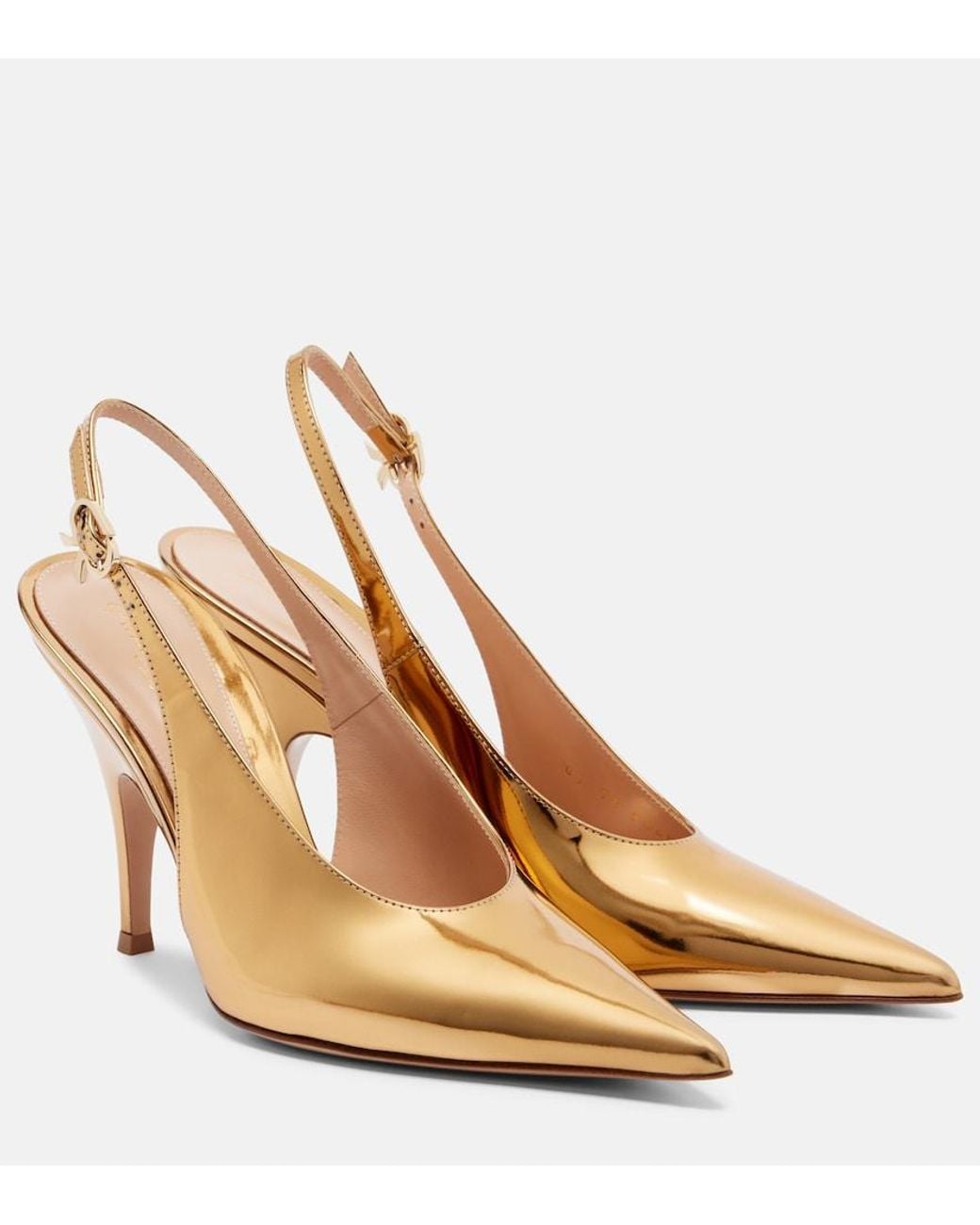 Pumps Slingback Sofia di Gianvito Rossi in Natural