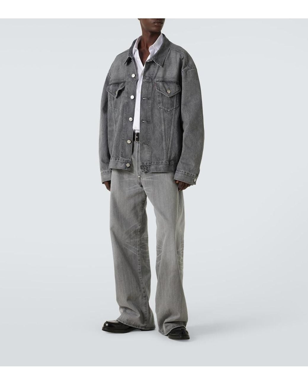 Junya Watanabe Gray X Levi's Denim Jacket for men