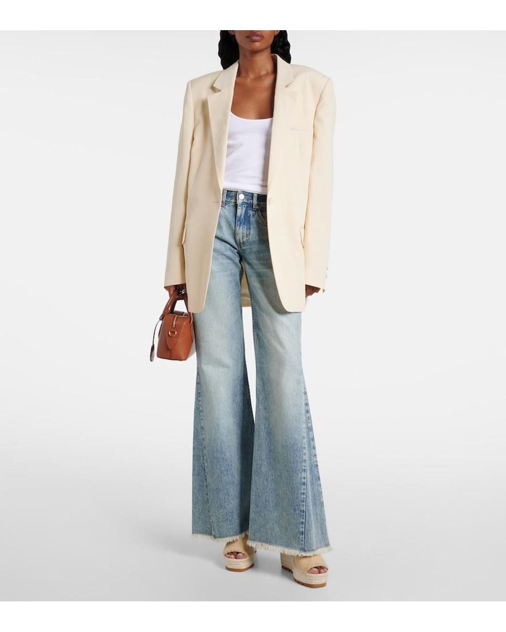 Stella McCartney Metallic Wedge Espadrilles