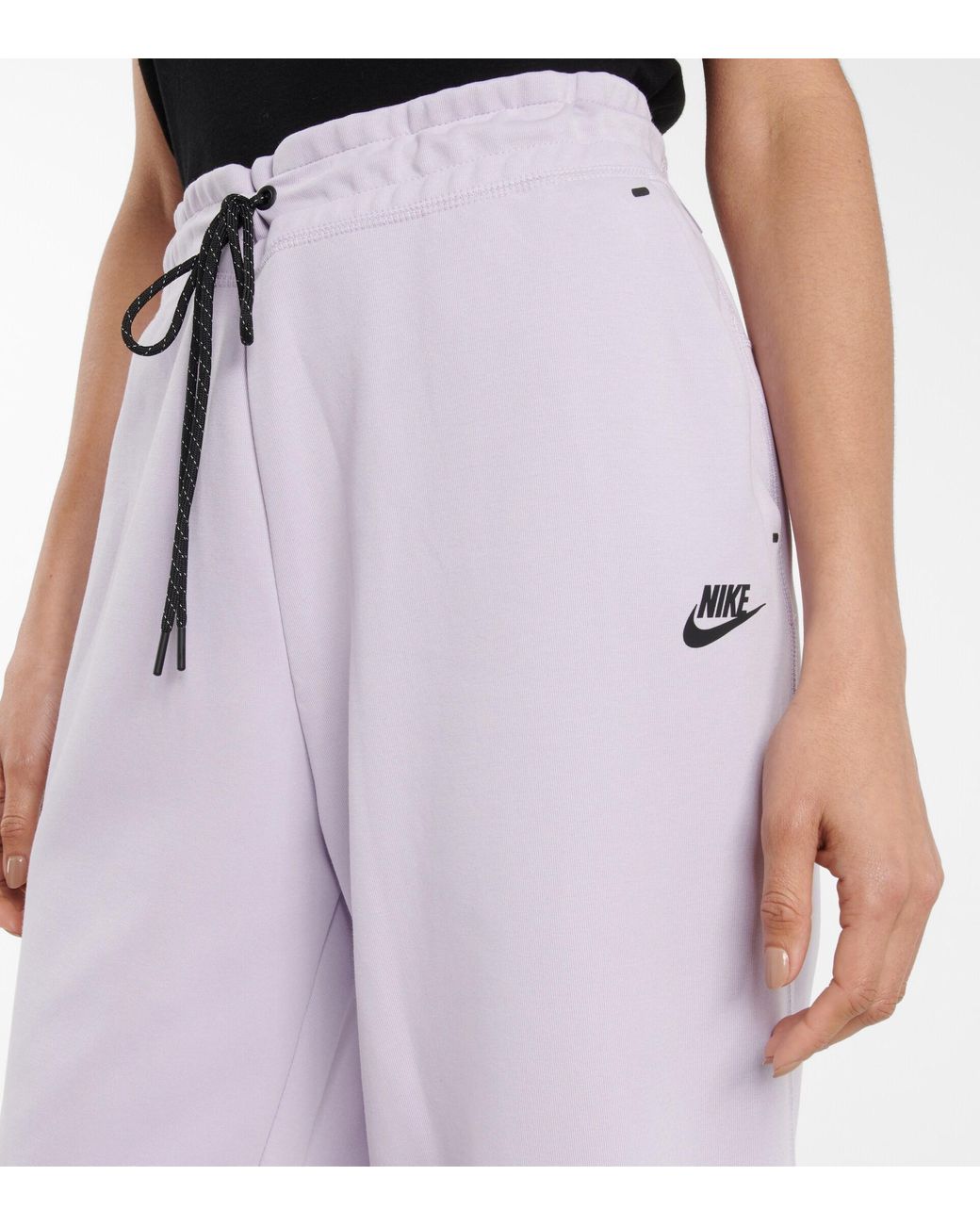 Pantaloni sportivi Tech Fleece in misto cotone di Nike in Viola | Lyst