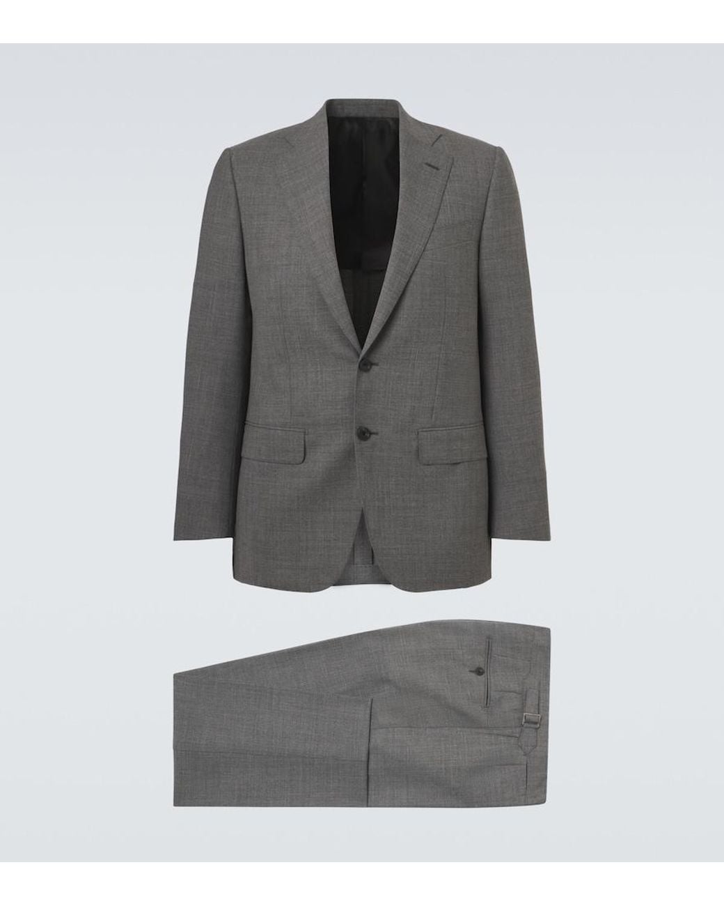 Thom Sweeney Gray Wool Suit for men