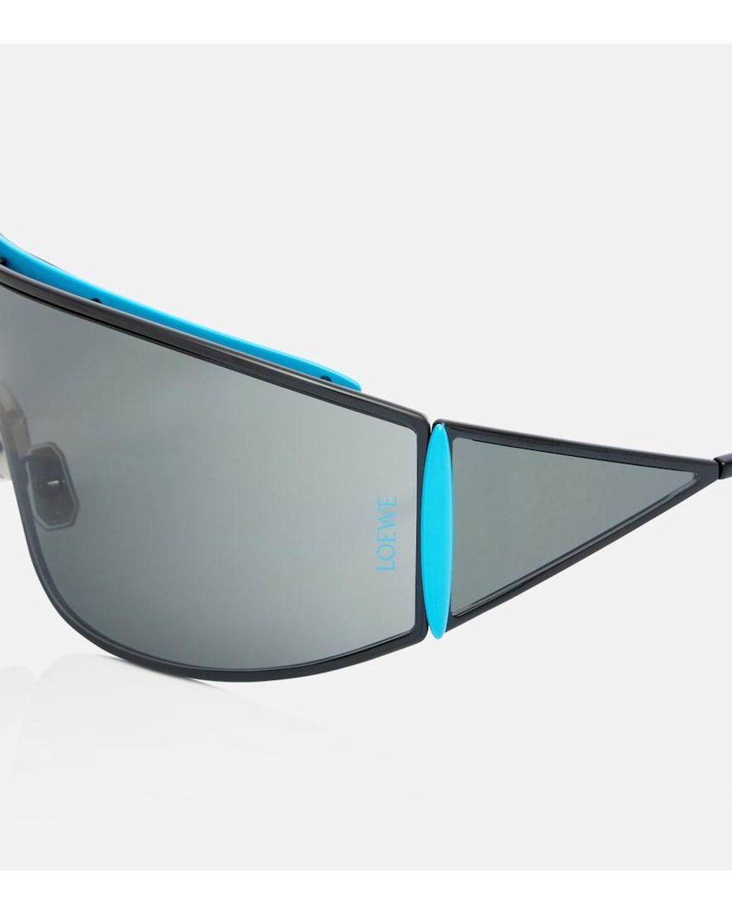 Loewe Gray Speed Shield Sunglasses