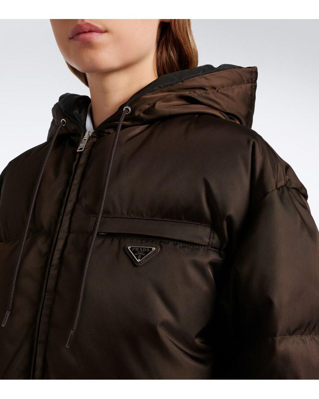 Prada Black Re-Nylon Down Jacket