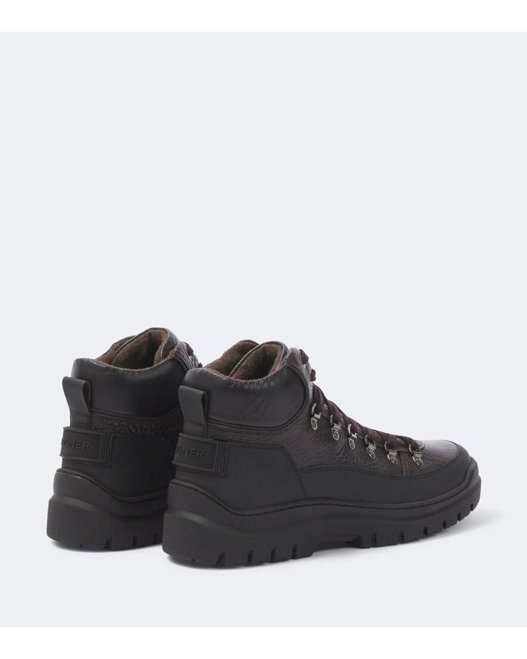 Bogner Brown Bansko S 2 D Leather Lace-Up Boots for men