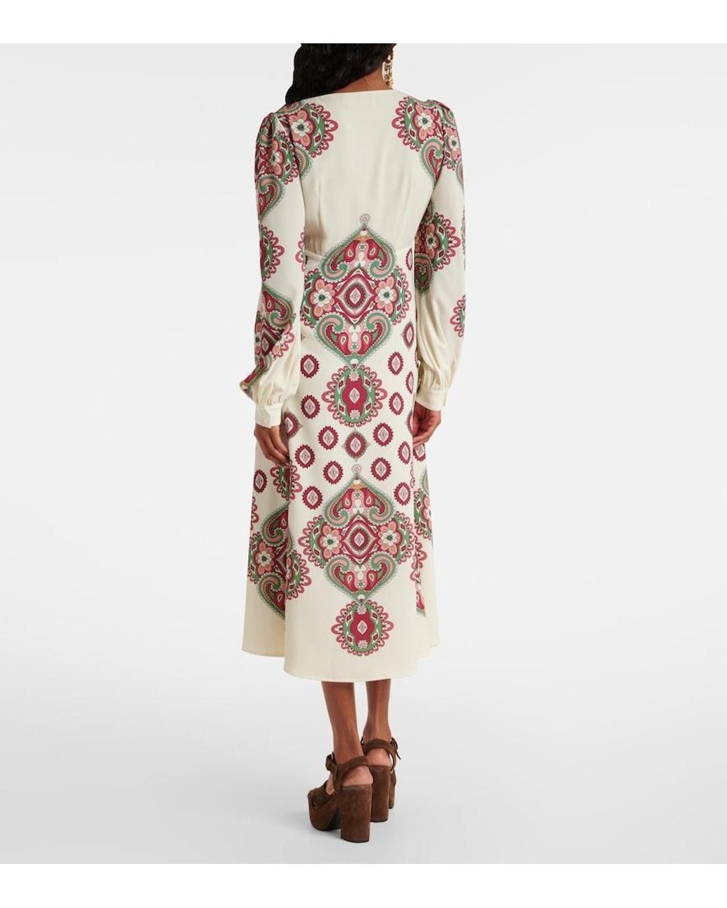 Robe Midi Imprimee Etro en coloris Multicolor