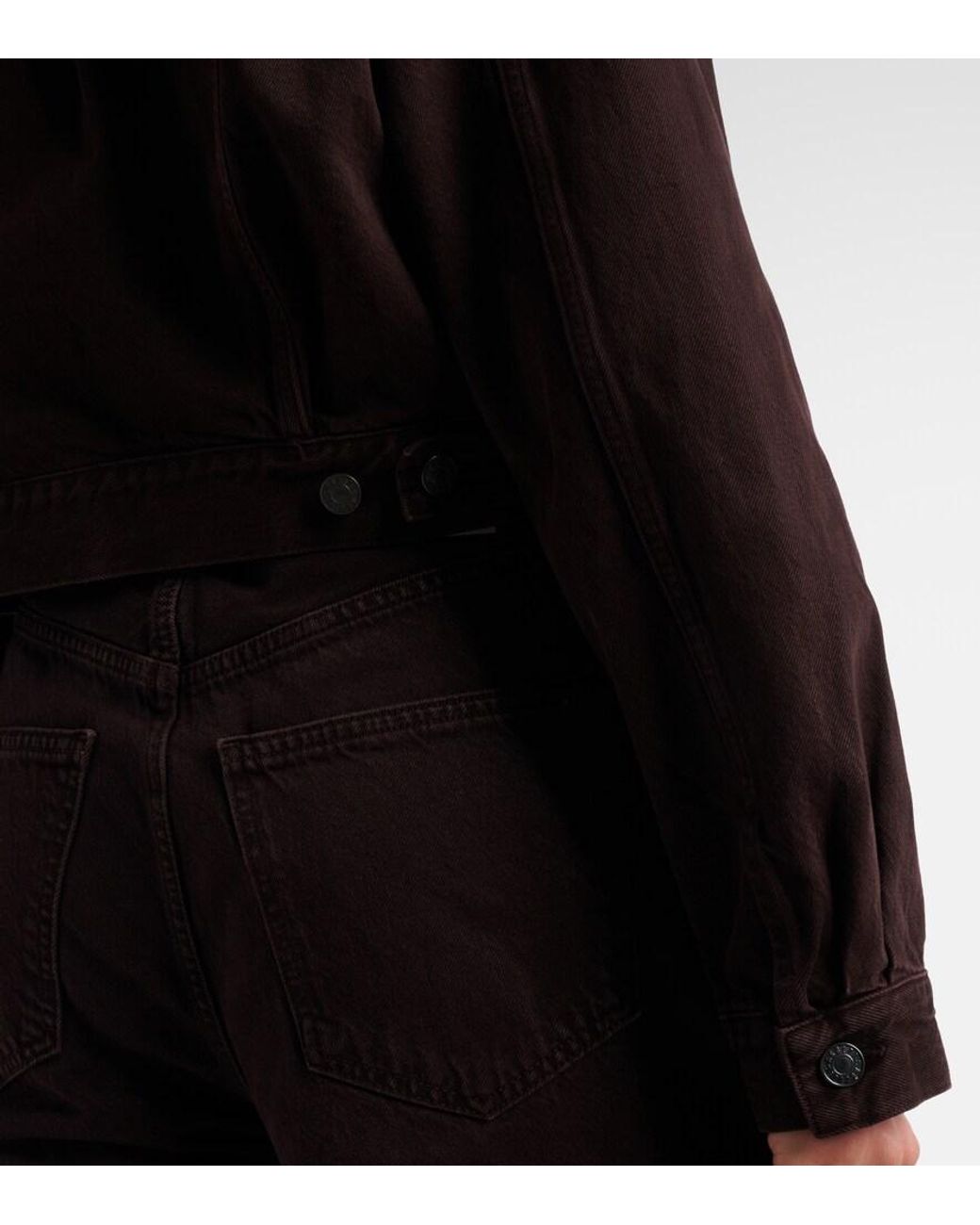 Agolde Brown Radley Denim Jacket