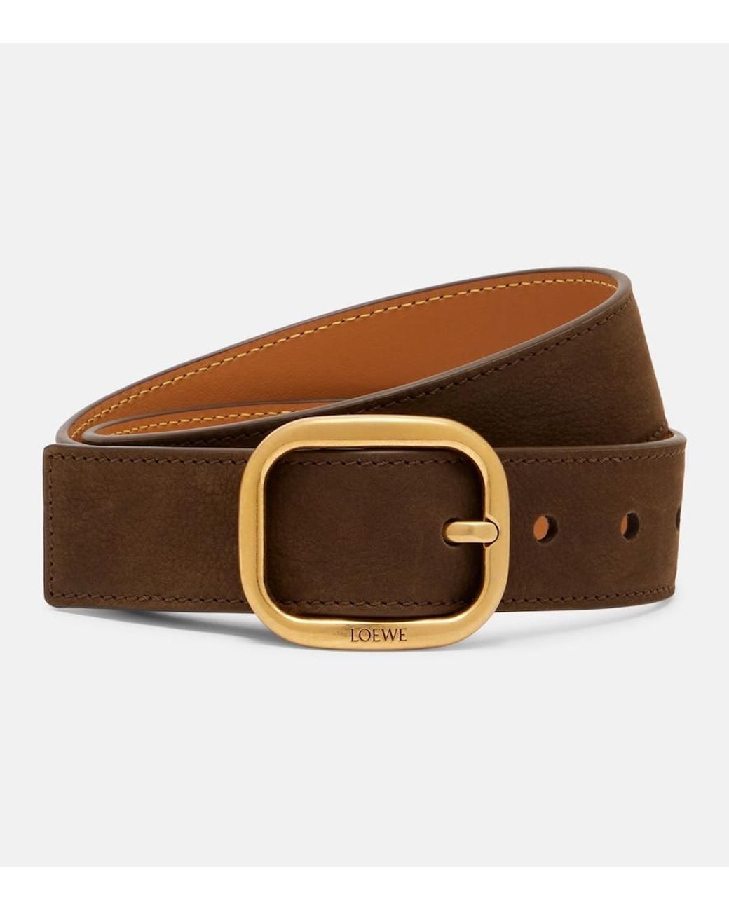 Loewe Brown Leather Belt