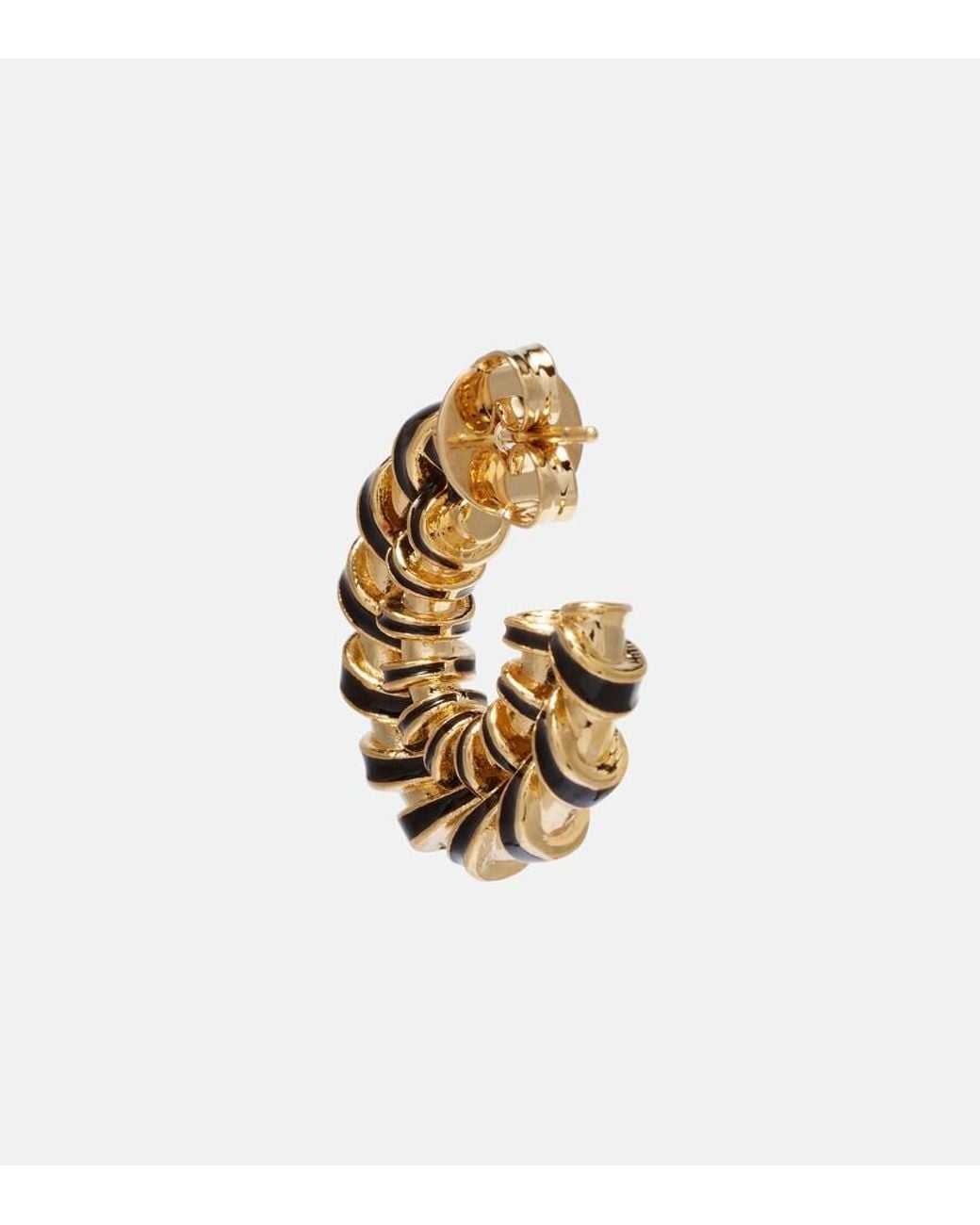 Zimmermann Metallic Loop-Plated Hoop Earrings