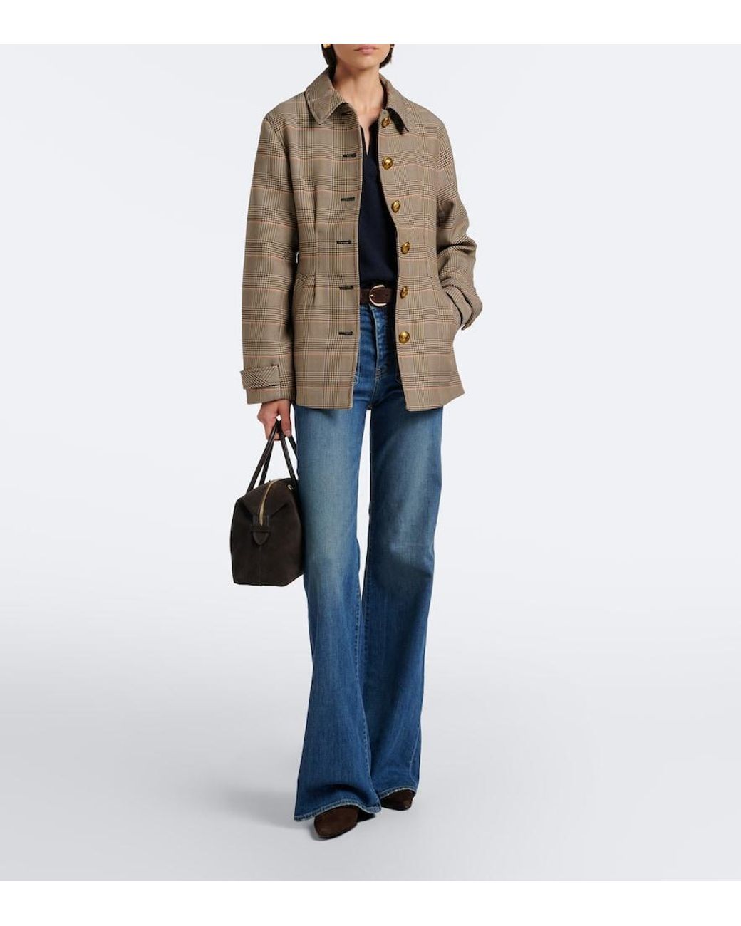 Veronica Beard Brown Astra Suede Chelsea Boots