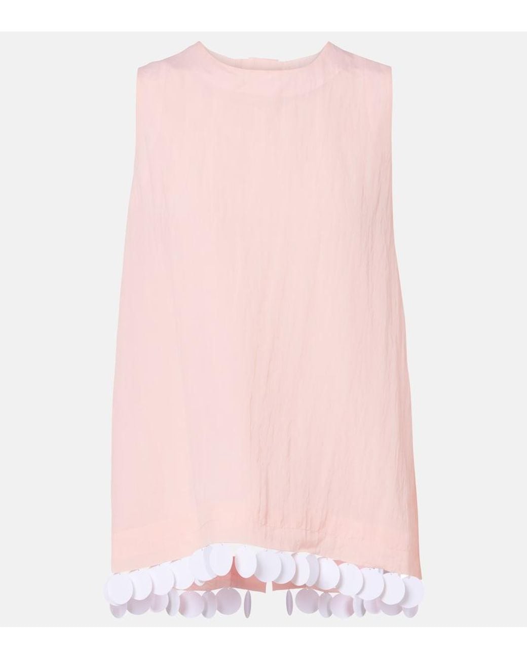 Plan C Pink Sequined Top